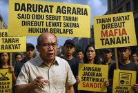 Darurat Agraria : Said Didu Sebut Tanah Rakyat Direbut Lewat Skema Hukum Berlapis. FOTO : HAIKUN
