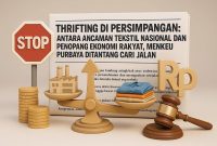 Thrifting di Persimpangan: Antara Ancaman Tekstil Nasional dan Penopang Ekonomi Rakyat, Menkeu Purbaya Ditantang Cari Jalan Tengah. FOTO : HN