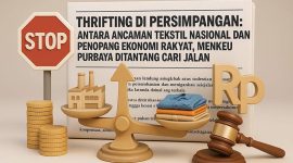 Thrifting di Persimpangan: Antara Ancaman Tekstil Nasional dan Penopang Ekonomi Rakyat, Menkeu Purbaya Ditantang Cari Jalan Tengah. FOTO : HN