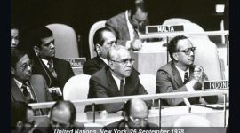 Mochtar Kusumaatmadja, Sang Diplomat dan Ilmuwan Pejuang Dalam Perang Nirmiliter Melawan Kaum Penjajah. FOTO : Google/Net