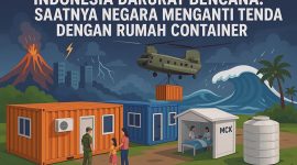 Gagasan Modern untuk Mitigasi Bencana yang Cepat, Manusiawi, dan Bermartabat. FOTO : HAIKUN