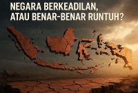 Indonesia di Persimpangan Sejarah: Bangkit sebagai Negara Berkeadilan, atau Benar-Benar Runtuh..?. FOTO : HAIKUN
