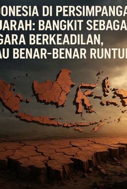 Indonesia di Persimpangan Sejarah: Bangkit sebagai Negara Berkeadilan, atau Benar-Benar Runtuh..?