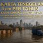 Jakarta Tenggelam 3 cm per Tahun: Rob Mengancam, Data Penelitian Hidros–ITB 2011 Terbukti Akurat — Pemerintah Harus Bergerak Cepat Membangun Giant Sea Wall. FOTO : HAIKUN
