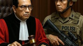 Ketika MK Mengingatkan Republik: Polisi, Kekuasaan Sipil, dan Batas-Batas Konstitusi yang Dilanggar. FOTO : AI/IST