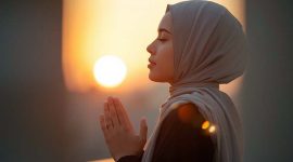 Sabar, Syukur, Ihlas dan Ridha Sebagai Penuntun Jiwa Menghadapi Zaman Edan. FOTO : AI