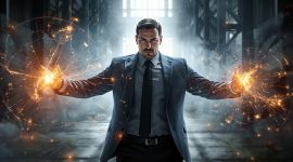 Ilustrasi Negara Tak Hadir, Preman Menjadi Hukum. FOTO : AI