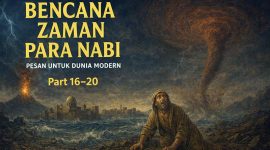Ilustrasi Bencana Zaman Para Nabi dan Pesan Untuk Dunia Modern. FOTO : HAIKUN