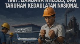IMIP, Bandara Khusus dan Taruhan Kedaulatan Nasional. FOTO : HAIKUN
