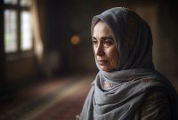 Sufi Agung Wanita Rabi'ah Al Adawiyyah dan Ajarannya. FOTO : Ilustrasi/AI