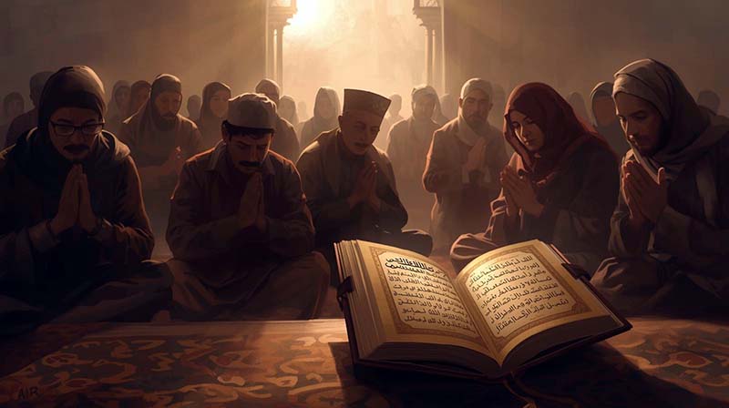 Doa untuk Bangsa dan Negara dalam Cahaya Surah Az-Zalzalah. FOTO : Ilustrasi / HN