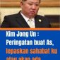 Kim Jong Un Kirim Peringatan Keras ke Washington: Venezuela Resmi Jadi Isu Keamanan Global. GAMBAR: IST