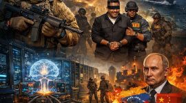 Operasi 300 Menit: Bedah Teknis Penculikan Presiden Venezuela. GRAFIS : HAIKUNNEWS.ID