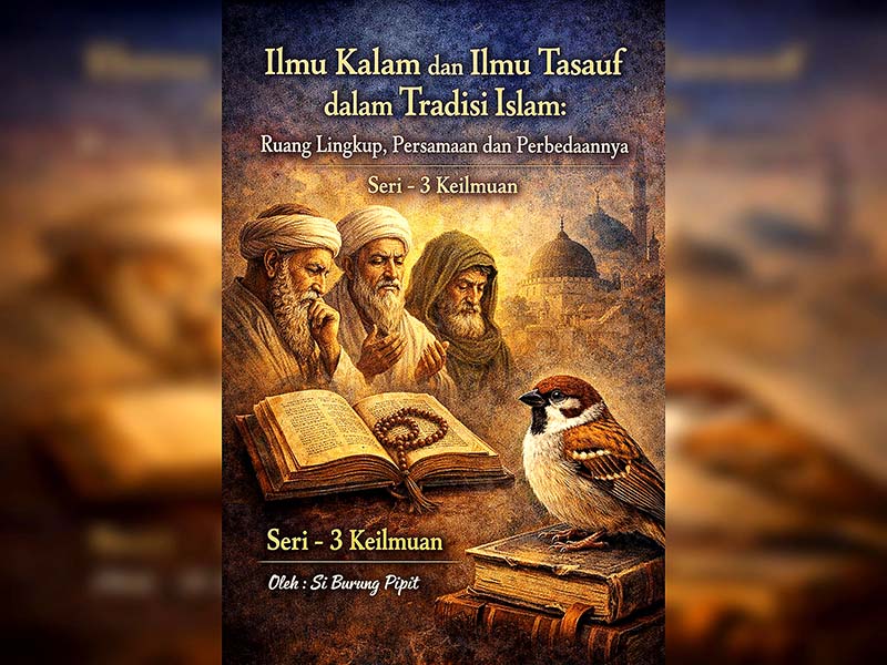 ILMU KALAM DAN ILMU TASAUF DALAM TRADISI ISLAM ; Pengertian, Ruang Lingkup, Persamaan, dan Perbedaannya. (FOTO : Dok. Istimewa)