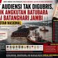 Polemik Angkutan Batubara Sungai Batanghari Jambi Menjadi Sorotan Nasional. (FOTO : Dok. HN)