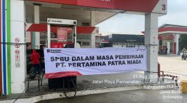 Pertamina resmi menghentikan pasokan Biosolar di SPBU 4.412.15 Subang, Jawa Barat per 22 Agustus 2026 akibat pelanggaran penyalahgunaan barcode transaksi BBM subsidi. (Foto: Dok. Pertamina Patra Niaga)